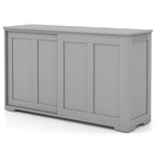 Meuble de rangement de cuisine empilable antique avec étagère réglable en hauteur - 42 x 13 x 23,5 (L x l x H)