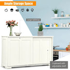 Meuble de rangement de cuisine empilable antique avec étagère réglable en hauteur - 42 x 13 x 23,5 (L x l x H)