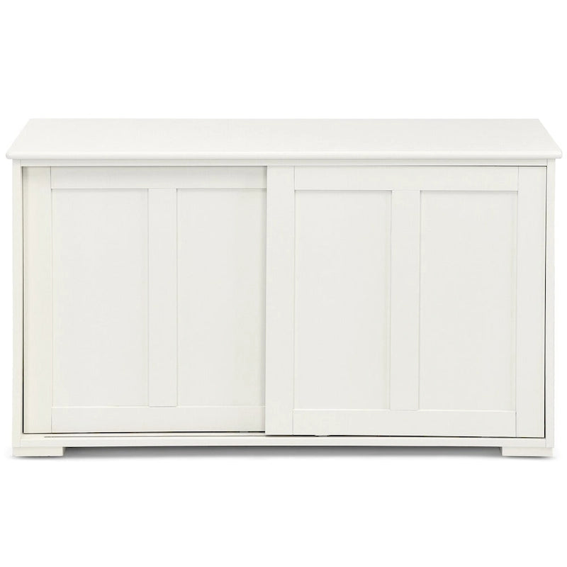 Meuble de rangement de cuisine empilable antique avec étagère réglable en hauteur - 42 x 13 x 23,5 (L x l x H)
