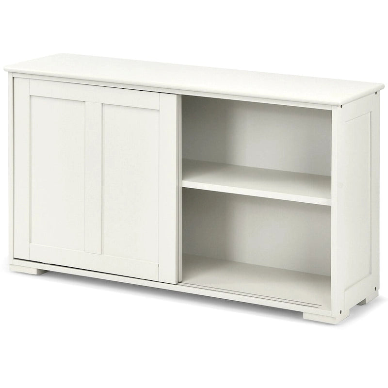 Meuble de rangement de cuisine empilable antique avec étagère réglable en hauteur - 42 x 13 x 23,5 (L x l x H)