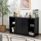 Meuble de rangement de cuisine empilable antique avec étagère réglable en hauteur - 42 x 13 x 23,5 (L x l x H)