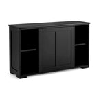 Meuble de rangement de cuisine empilable antique avec étagère réglable en hauteur - 42 x 13 x 23,5 (L x l x H)