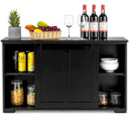 Meuble de rangement de cuisine empilable antique avec étagère réglable en hauteur - 42 x 13 x 23,5 (L x l x H)