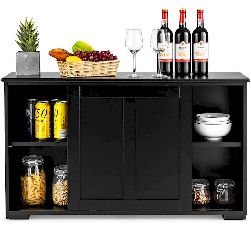 Meuble de rangement de cuisine empilable antique avec étagère réglable en hauteur - 42 x 13 x 23,5 (L x l x H)