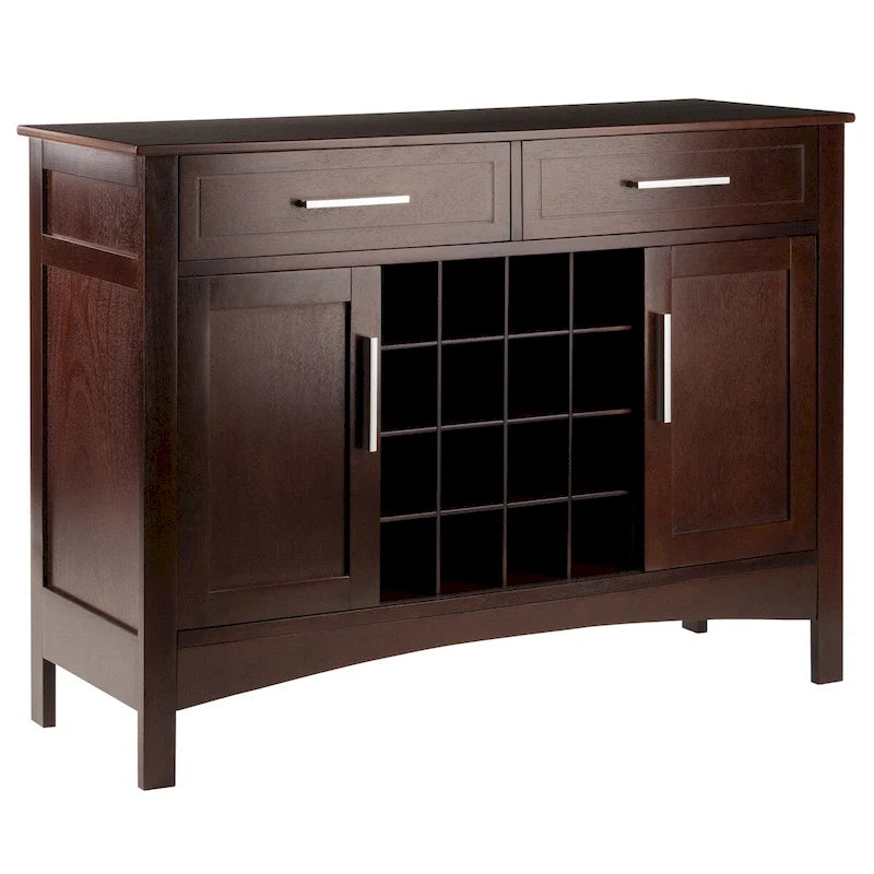 Buffet Gordon, Cappuccino - 43.7L x 16.1P x 32.2H