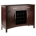 Buffet Gordon, Cappuccino - 43.7L x 16.1P x 32.2H