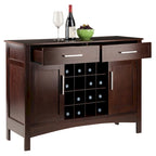 Buffet Gordon, Cappuccino - 43.7L x 16.1P x 32.2H