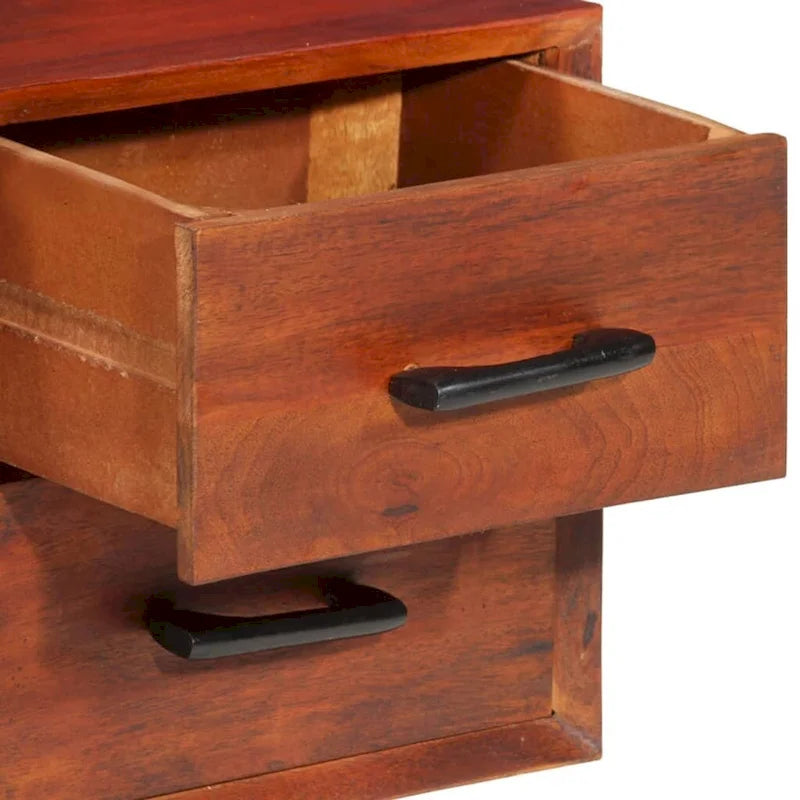 vidaXL Buffet 110x30x59 cm Bois de manguier massif