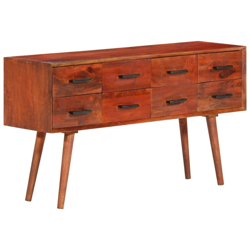 vidaXL Buffet 110x30x59 cm Bois de manguier massif