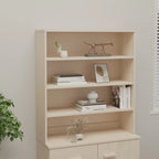 vidaXL Dessus de meuble pour buffet haut de couloir HAMAR en bois de pin massif - 90 x 30 x 100 cm
