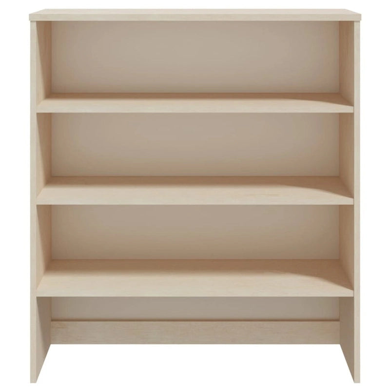 vidaXL Dessus de meuble pour buffet haut de couloir HAMAR en bois de pin massif - 90 x 30 x 100 cm