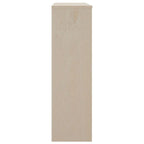 vidaXL Dessus de meuble pour buffet haut de couloir HAMAR en bois de pin massif - 90 x 30 x 100 cm