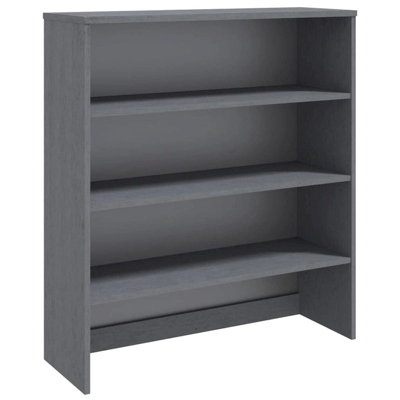 vidaXL Dessus de meuble pour buffet haut de couloir HAMAR en bois de pin massif - 90 x 30 x 100 cm