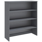 vidaXL Dessus de meuble pour buffet haut de couloir HAMAR en bois de pin massif - 90 x 30 x 100 cm