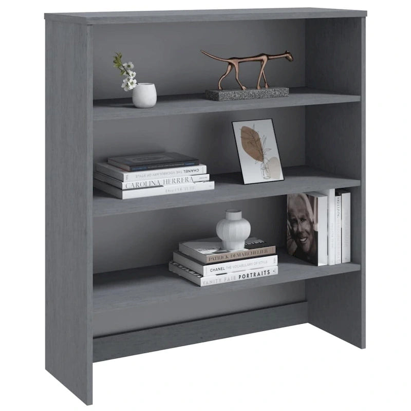 vidaXL Dessus de meuble pour buffet haut de couloir HAMAR en bois de pin massif - 90 x 30 x 100 cm