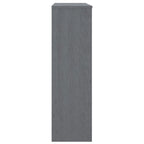 vidaXL Dessus de meuble pour buffet haut de couloir HAMAR en bois de pin massif - 90 x 30 x 100 cm