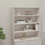 vidaXL Dessus de meuble pour buffet haut de couloir HAMAR en bois de pin massif - 90 x 30 x 100 cm