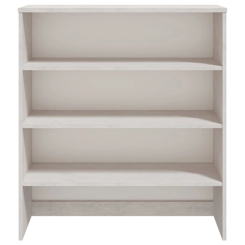 vidaXL Dessus de meuble pour buffet haut de couloir HAMAR en bois de pin massif - 90 x 30 x 100 cm