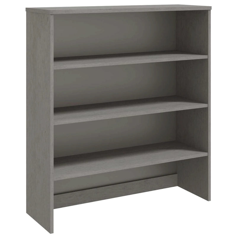 vidaXL Dessus de meuble pour buffet haut de couloir HAMAR en bois de pin massif - 90 x 30 x 100 cm