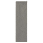 vidaXL Dessus de meuble pour buffet haut de couloir HAMAR en bois de pin massif - 90 x 30 x 100 cm
