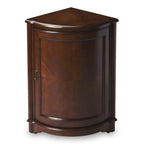 HomeRoots 23 Dark Brown Standard Accent Cabinet - 22.75