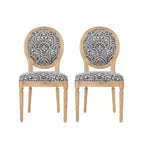 Lot de 2 chaises de salle à manger Phinnaeus - Christopher Knight Home