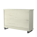 Commode spacieuse et élégante à 6 tiroirs, largeur extra de 52 po