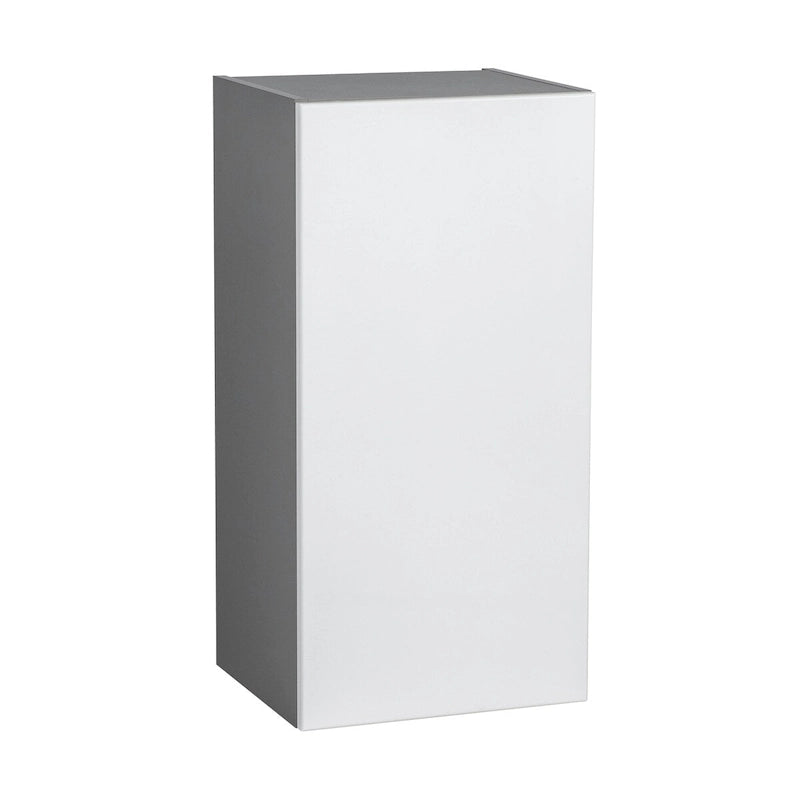 Armoire murale 9 x 30 - Porte simple - Grise - 9 x 30 x 12