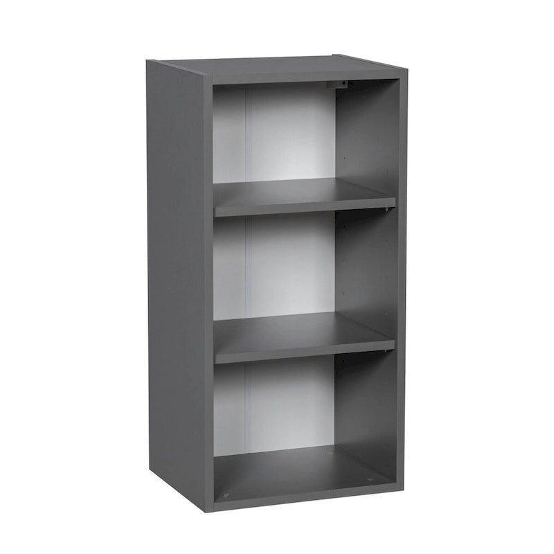 9 x 30 Wall Cabinet-Single Door-Grey - 9 x 30 x 12