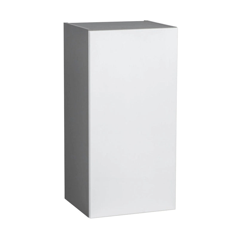 Armoire murale 9 x 30 - Porte simple - Grise - 9 x 30 x 12