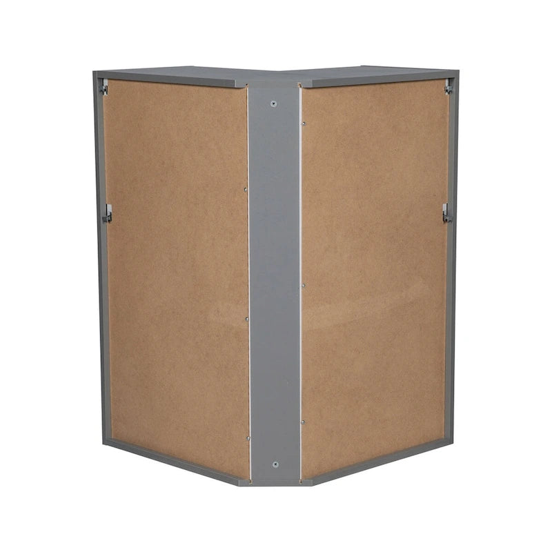 24 x 42 Armoire murale Easy Reach-Double porte-Grise - 24 x 42 x 12