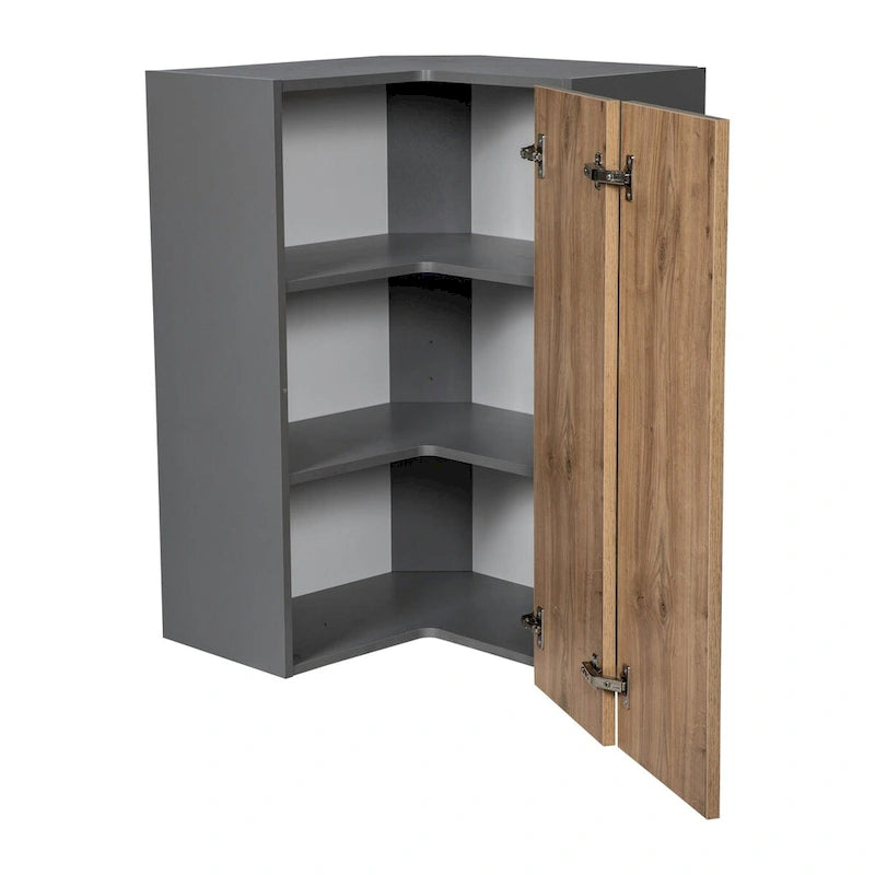 24 x 42 Armoire murale Easy Reach-Double porte-Grise - 24 x 42 x 12