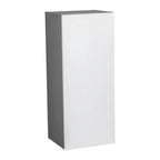 Meuble haut 9 x 36 - Porte simple - Gris - 9 x 36 x 12