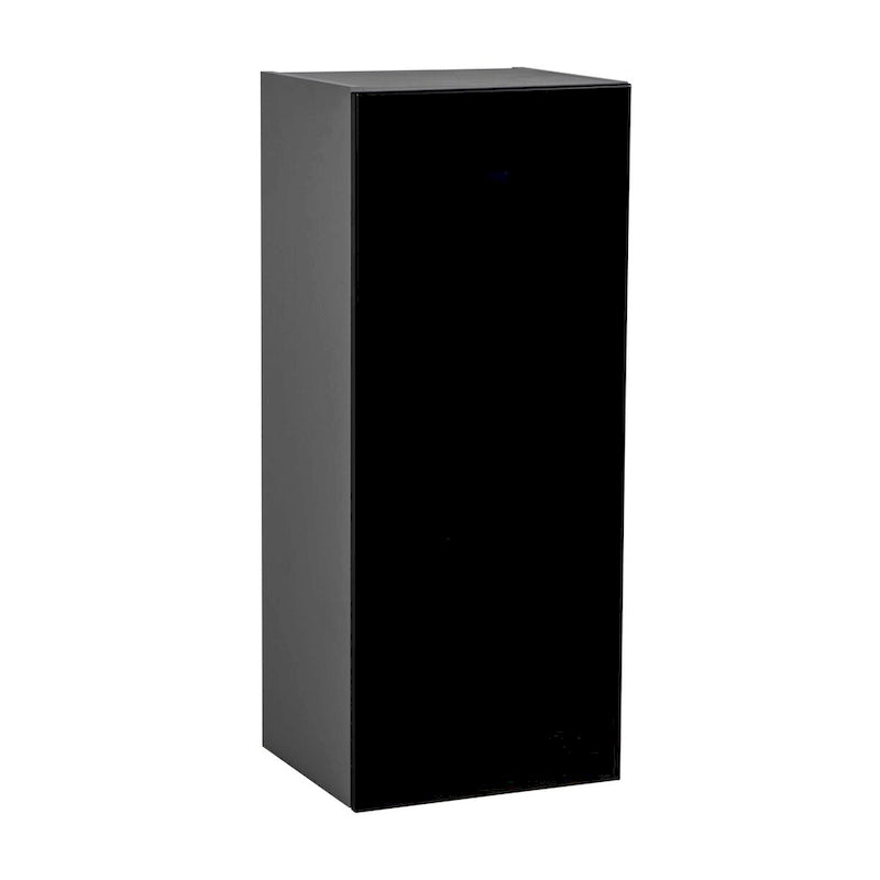 Meuble haut 9 x 36 - Porte simple - Gris - 9 x 36 x 12