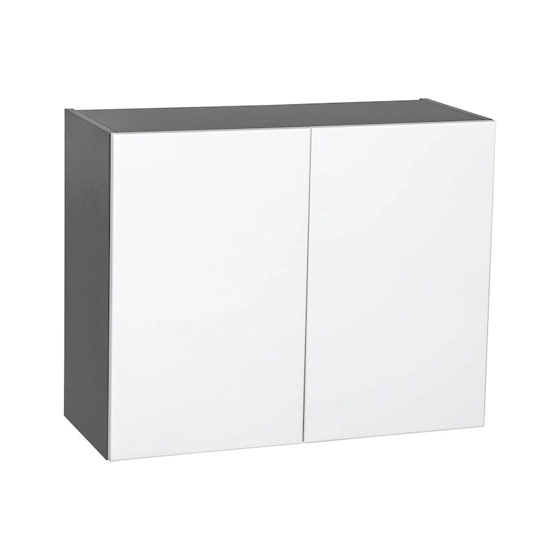 Meuble haut de 36 x 24 - Double porte - Gris - 36 x 24 x 12
