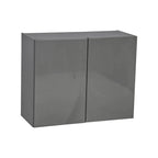 Meuble haut de 36 x 24 - Double porte - Gris - 36 x 24 x 12
