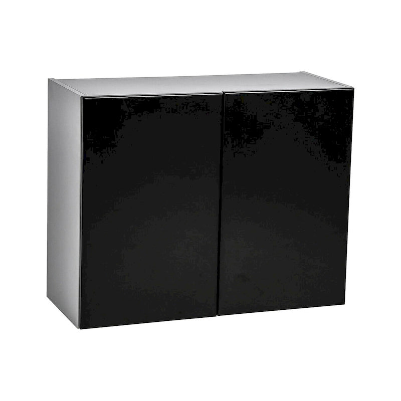 Meuble haut de 36 x 24 - Double porte - Gris - 36 x 24 x 12
