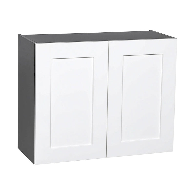 Meuble haut de 36 x 24 - Double porte - Gris - 36 x 24 x 12