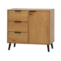 Meuble de rangement avec 3 tiroirs et étagère réglable - S.O.