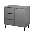 Meuble de rangement avec 3 tiroirs et étagère réglable - S.O.