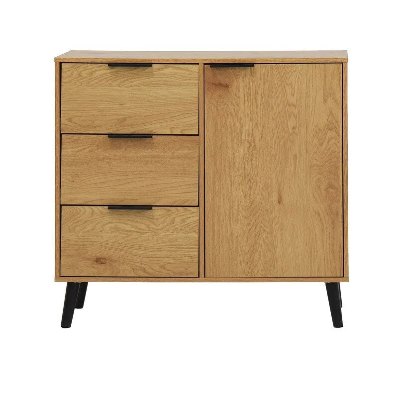 Meuble de rangement avec 3 tiroirs et étagère réglable - S.O.