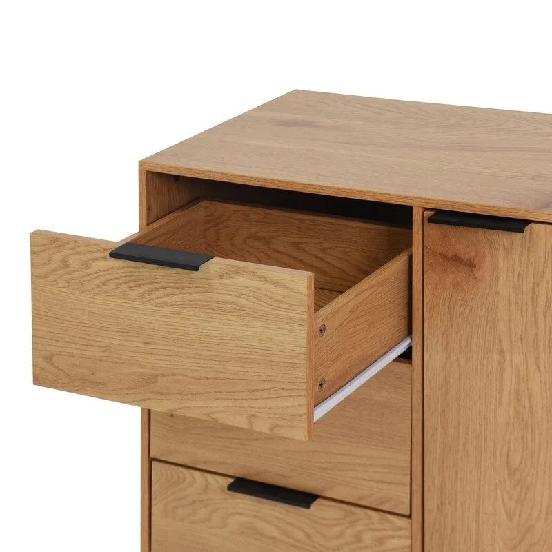 Meuble de rangement avec 3 tiroirs et étagère réglable - S.O.