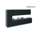 Kitchen Celestial Collection Black Color Base Size 15Ft Wide - 182x24