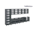 Collection Cuisine Céleste Base Noire Taille 15 pieds de large - 182x24