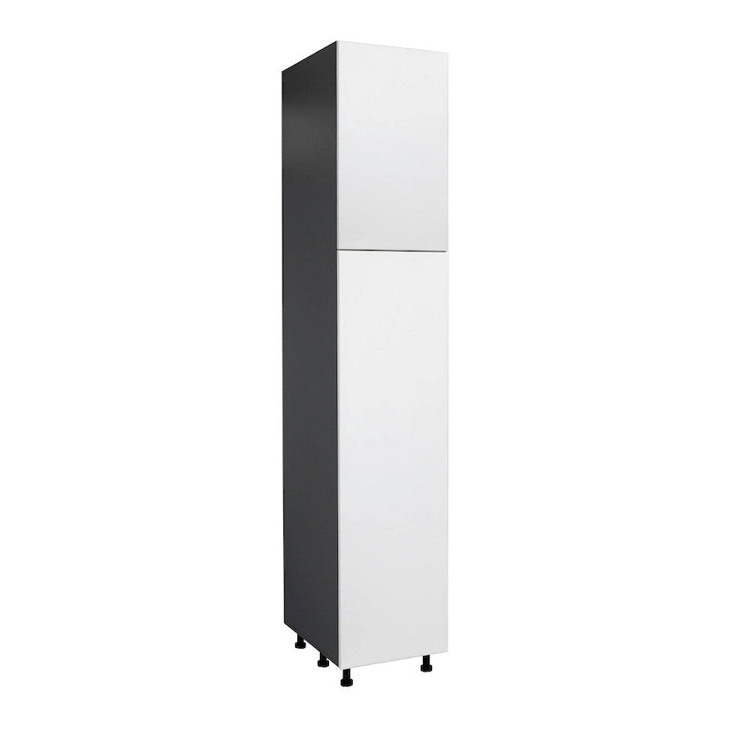Armoire utilitaire 18 x 96 à double porte - Grise - 18 x 96 x 23 3/8