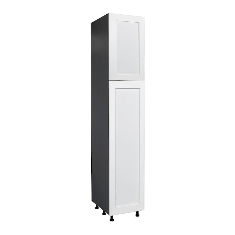 Armoire utilitaire 18 x 96 à double porte - Grise - 18 x 96 x 23 3/8