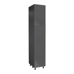 Armoire utilitaire 18 x 96 à double porte - Grise - 18 x 96 x 23 3/8