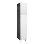 Armoire utilitaire 18 x 96 à double porte - Grise - 18 x 96 x 23 3/8