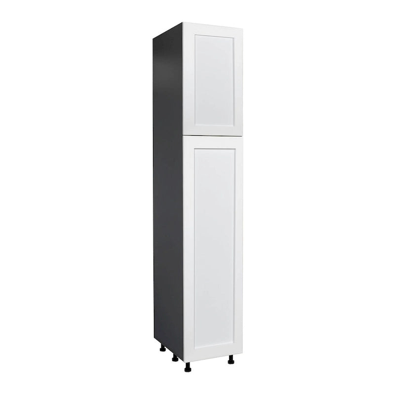 Armoire utilitaire 18 x 96 à double porte - Grise - 18 x 96 x 23 3/8