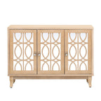 Buffet avec portes vitrées, Buffet 3 portes avec miroir